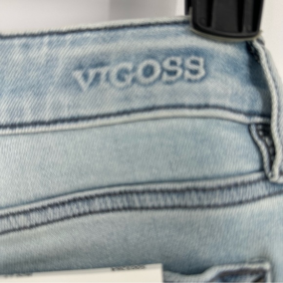 VIGOSS Marley Mid Rise Short Light Wash Stitch Fix Cut Off Jean Shorts S… - Picture 6 of 12